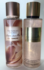 Victoria's Secret Bare Vanilla Cashmere Fragrance Mist Shimmer Set 8.4 fl oz