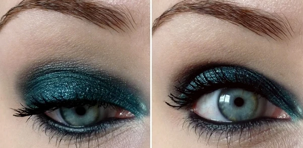 T LECLERC STYLO OMBRE A PAUPIERES VERT MYSTERE BLEU CANARD IRISE WATERPROOF