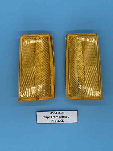 PAR Lámparas Marcadoras Frontales para 81 - 85 Luces Chevy IMPALA Juego Izquierdo Derecho NUEVO - Imagen 12 de 14