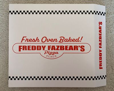 Freddy Fazbear Insomnia Cookies Box Sleeve - Blumhouse Five Night s at Freddys