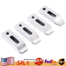 4PCS CNC Wire EDM Fixture Board Stainless Jig Tool Fits Clamping 70mm M8 Screw！！
