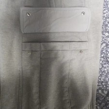 Solid Homme Gray Cargo Jogger Pants Size 46