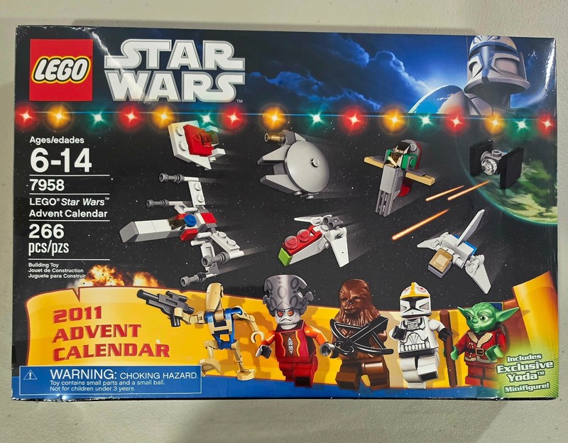LEGO Star Wars 7958 | 2011 Advent Calendar | New | Sealed | Free Postage | Rare
