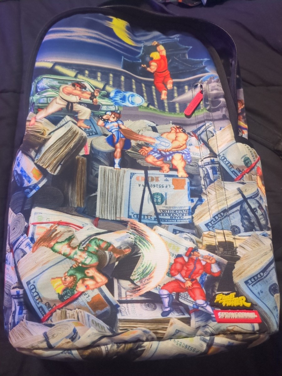 2019 Sprayground Street Fighter “Villains on the Run” Backpack
