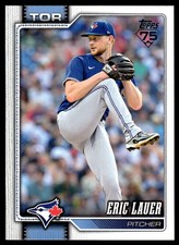 2026 Topps Series 1 Eric Lauer #175 Toronto Blue Jays Baseball Card