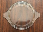 PYREX - 470- C Clear Glass Replacement LID ONLY  5.75” Diameter Vintage