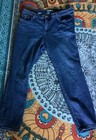 Skinny Jeans Slim Fit Blue Medium Wash Distressed 5-Pocket 34 — photo 1