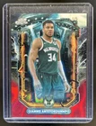 2025-26 Topps Cosmic Chrome Giannis Antetokounmpo ET Talent Red Flare #/5