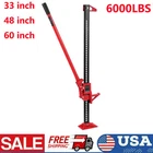 33/48/60" Off Road Farm Jack Hoist 6000 LBS High Lift Tractor Vehicle's Winch