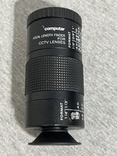 Computar Focal Length Finder for CCTV Lenses Viewfinder Made in Japan Black
