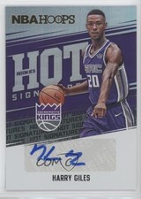2017-18 Panini NBA Hoops Hot Signatures Rookies Harry Giles #HSR-HG Auto z1r