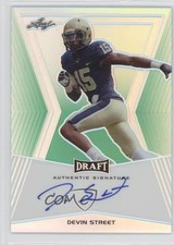 2014 Leaf Metal Draft Green Prismatic 3/10 Devin Street #BA-DS1 Auto 0a1