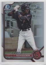 2022 Bowman Chrome Prospects Refractor 254/499 Alvin Guzman #BCP-18 1u0