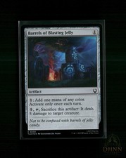 BARRELS OF BLASTING JELLY 254 C MAGIC: THE GATHERING FOIL NM/M