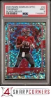 2020 PANINI DONRUSS OPTIC SILVER CIRCLES PRIZM #92 TOM BRADY #/125 PSA 9