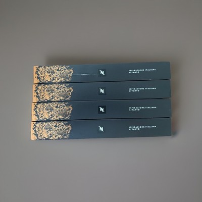 Nespresso Original Livanto Coffee Ispirazione Italiana 40 Capsules Sealed 4 Box