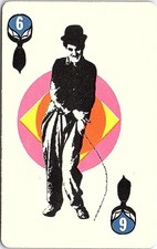 1972 Charlie Chaplin Educational Trading Card # 6 Tie