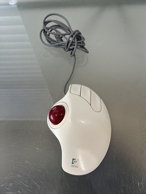 Logitech TrackMan Marble Trackball 3 Button PS/2 Mouse Model T-CH11