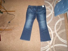 Size 20W -Terra  Sky Women  s-High Rise Bootcut-Dark Wash-Stretch-Plus-Jeans-NWT