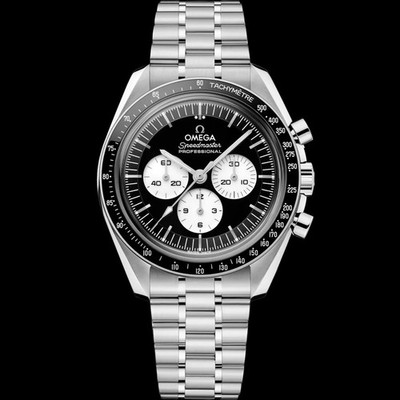2026 NEW Omega Speedmaster Reverse Panda 310.30.42.50.01.004 Steel 42mm Unworn 