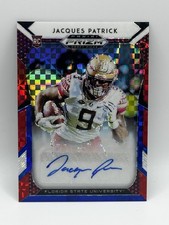 2019 Panini Prizm Draft Picks Jacques Patrick Rookie Prizm Auto /99