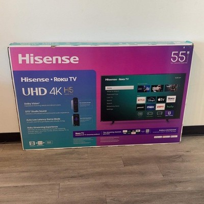New Hisense 55'' Select Series LED 3840 x 2160 Smart TV