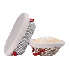 Banneton Bread Proofing Basket - Oval  Round Sourdough Bread Baskets Set -