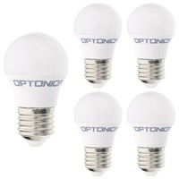 Optonica E27 Led-Lampe P45 5,5W 450Lm 6000K Tageslichtweiß 5 StüCk