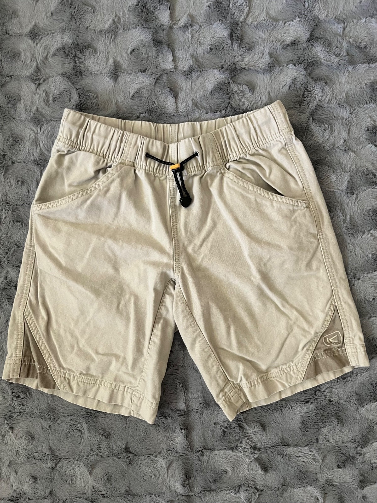 Keen Slacker pantaloncino donna escursionismo kaki marrone elastico in vita taglia XS outdoor