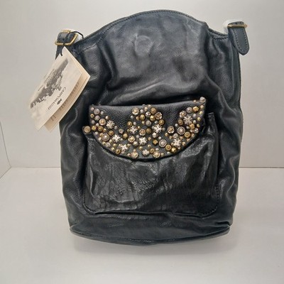 Campomaggi leather crossbody bag new