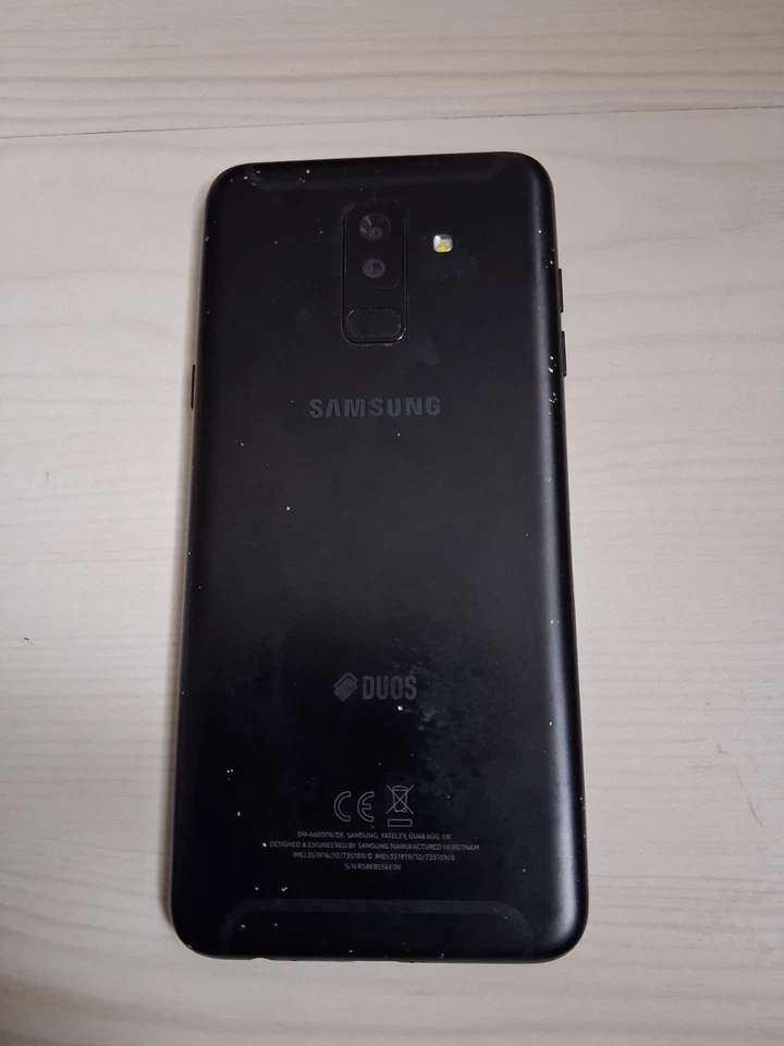 Samsung Galaxy A6 Plus - 32GB - Black (Ohne Simlock) (Dual SIM) - Bild 2 von 4