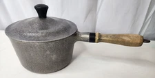 Vintage Club Hammered Aluminum 1.5 Quart Saucepan Pot/lid Hammercraft