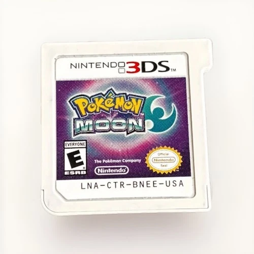 Pokémon Moon Nintendo 3DS NO CASE Video Game