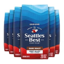Seattle s Best Coffee, Dark Roast Ground Coff...