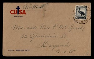 DR WHO AUSTRALIA USED IN PAPUA NEW GUINEA RABAUL TO AUSTRALIA R82689