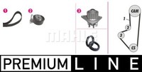Mahle Zahnriemensatz+Wasserpumpe FüR Citroen Berlingo Peugeot Partner 1.4L Motor