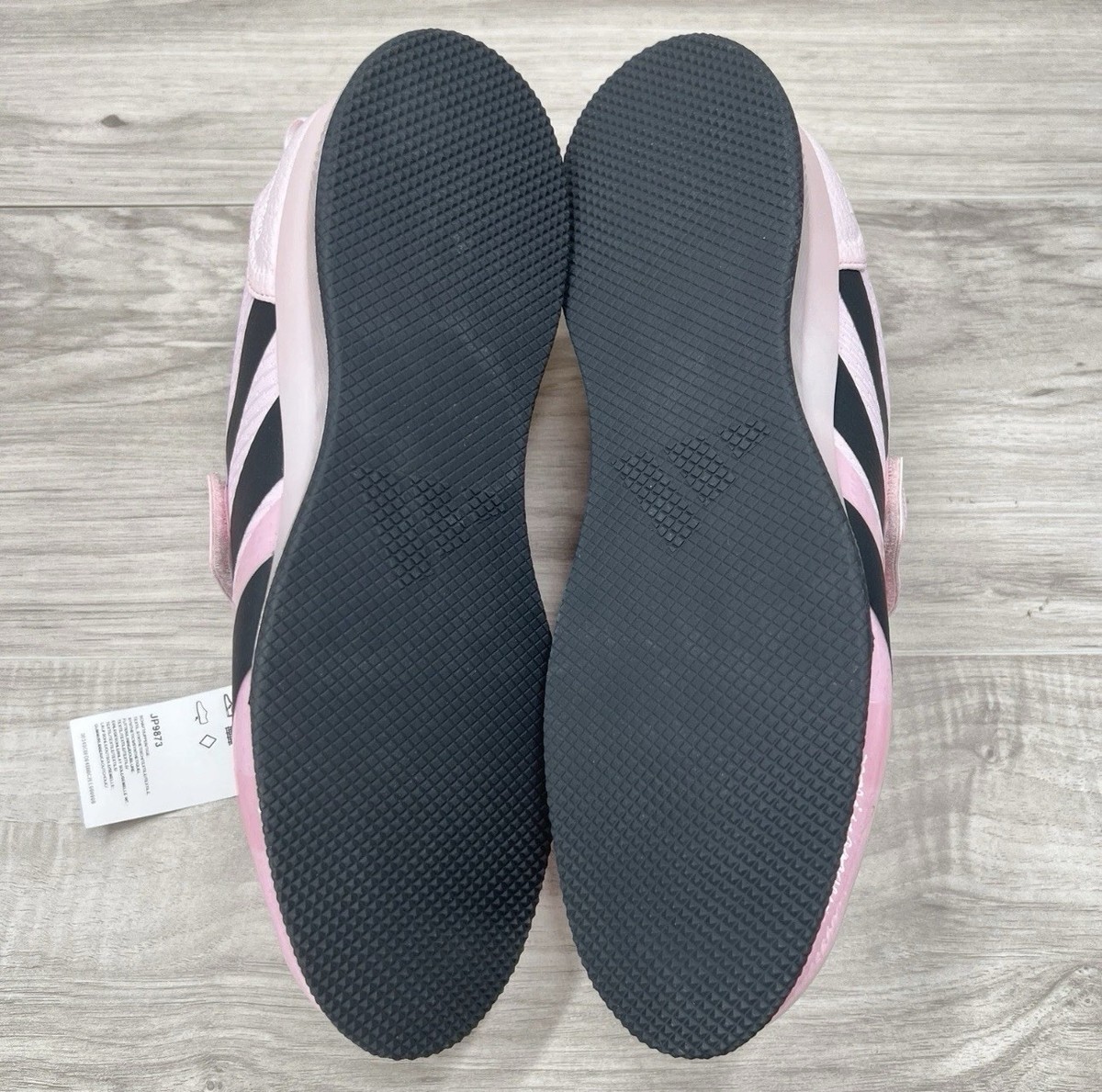 MSRP $230 Adidas Adipower 3 Weightlifting Shoes JP9873 Size 10 Pink Black Adidas Adipower 3 Weightlifting Shoes JP9873 Men Size 10.5  main image 2