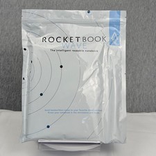 Rocketbook Wave Intelligent Reusable Notebook Microwave Erase Pilot FriXion Pen