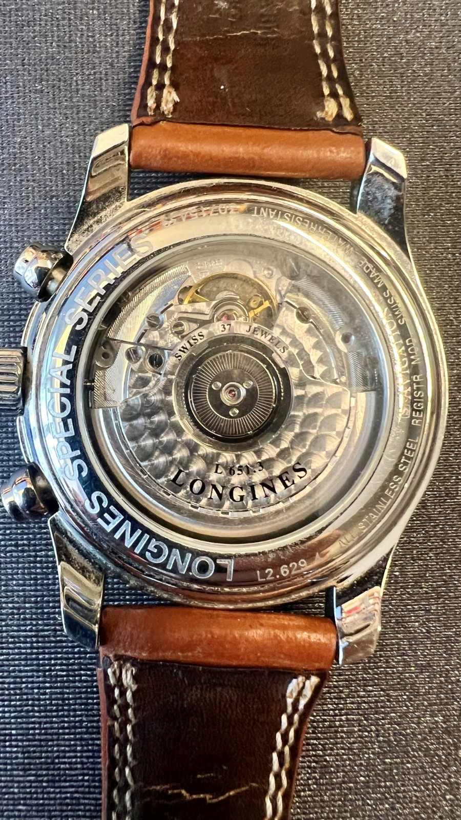 relógio longines avigation automatic cronógrafo - image 3