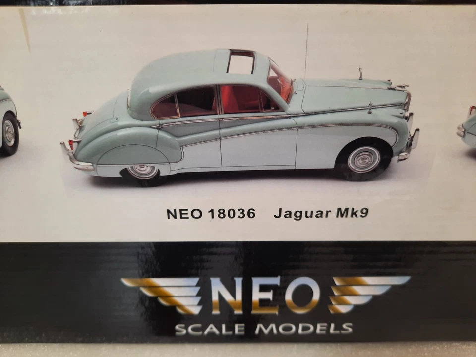 Neo Jaguar MK9 Mkix 1960 1/18 18036 - Bild 3 von 3