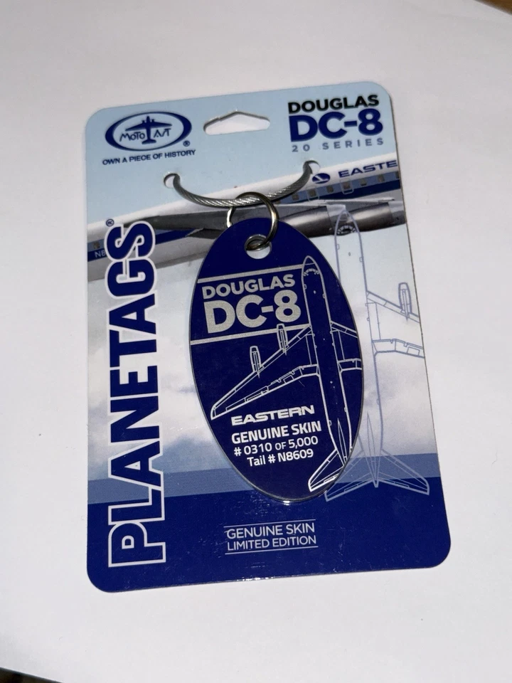 Motoart Planetag Eastern Airlines DC 8 Blue **Limited** - Image 2 of 4