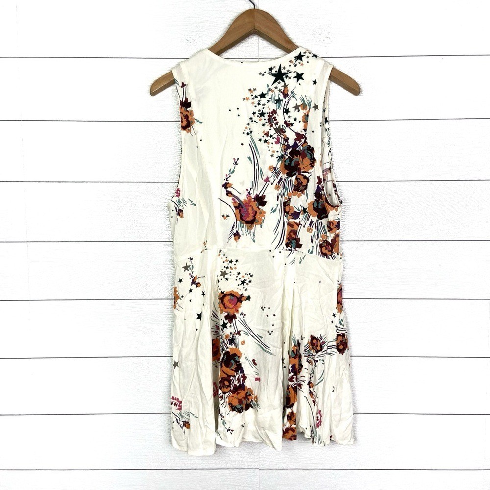 FREE PEOPLE Back To Basic Wrap Blouse Sleeveless … - image 5