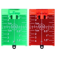 For Green Red Target Plate Lase Card For Green Lase Parts Plate Red Replacements