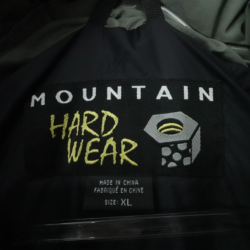 Chaqueta Mountain Hardwear Para Hombres XL Gris Sub Zero Conducto Plumón de Ganso Puffer Con Capucha Foto 3 de 4