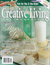 Aleene's Creative Living Magazine May 1998 DIY Decorations Crafts Mother's Day