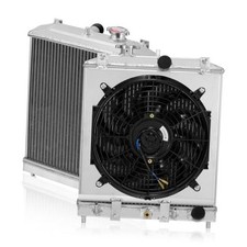3-Row Radiator with Cooling Fan Thermostat Switch for AD-RA FS-HC92-42-AT-2