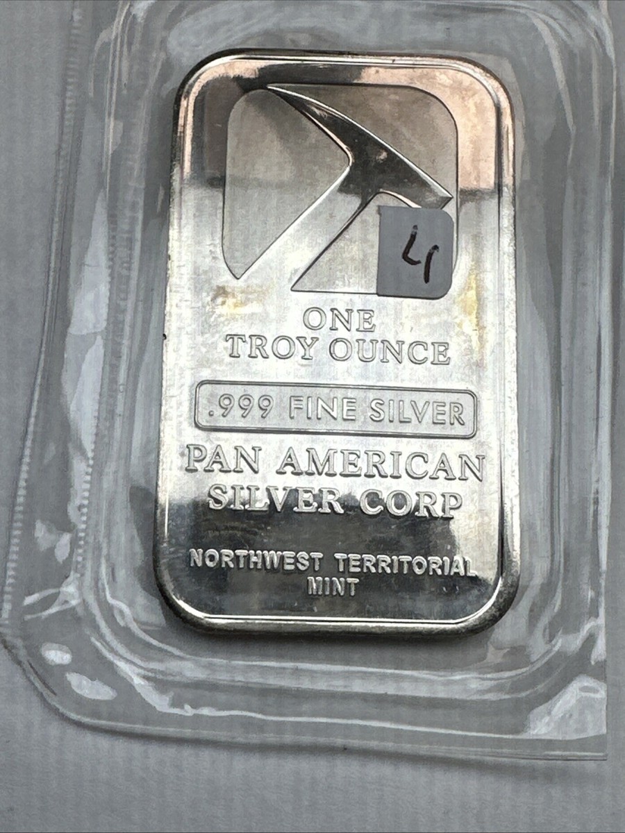 Vintage NorthWest Territorial Mint Pan American 1oz.999 Fine