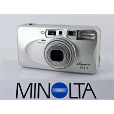 Near MINT Minolta Capios 125 S Point Shoot 35mm Film Camera From Japan