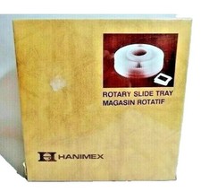 Hanimex Rotary Slide Tray Projector Holds 100 2" x 2" Slides Factory Sealed Gift
