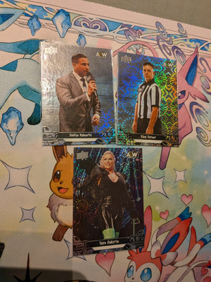 Upper Deck AEW 2023 Pyro Parallel 3er Bundle